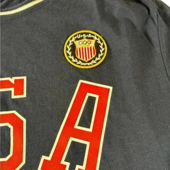 Nike Men's Obsidian Standard Fit Graphic Team USA short Sleeve T-Shirt Size M - Picture 3 of 10
